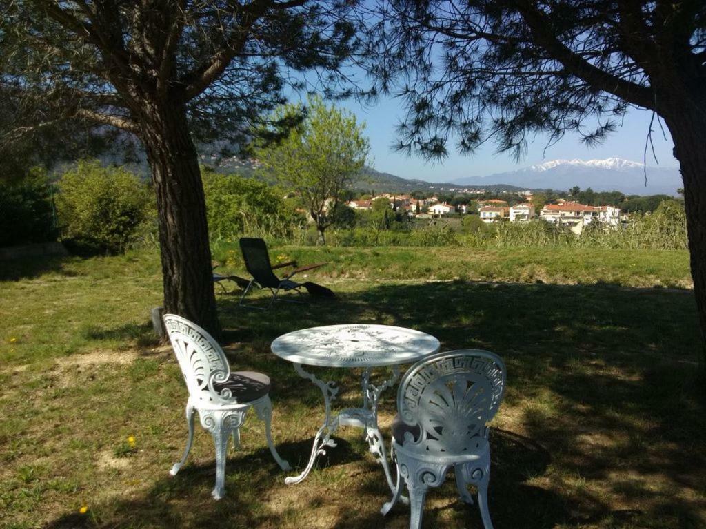 Ferienwohnung Le Quatorze Laroque-des-Albères Exterior foto